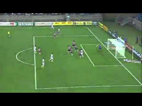 Golaço de Fabrício Vasco 4 x 1 Santa Cruz - Brasileirão Série B - 15/07/2014