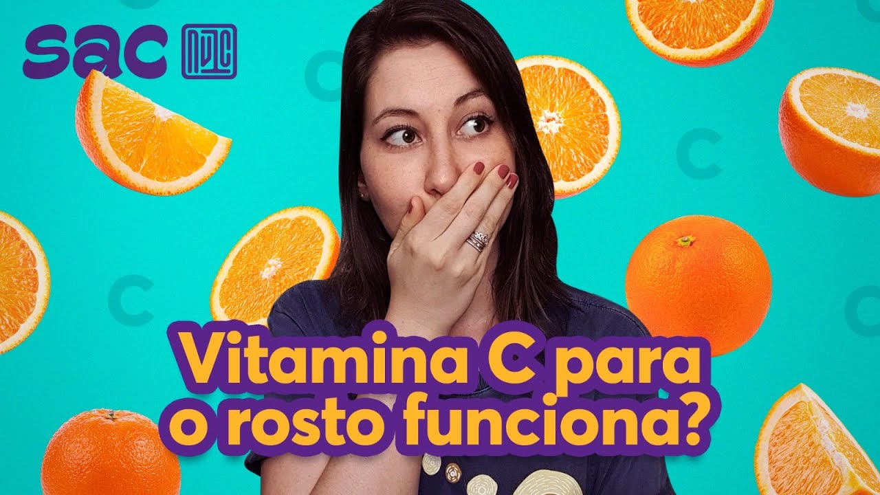 Vitamina C para o rosto funciona?