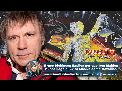 Bruce Dickinson Revela el porque Iron Maiden nunca alcanzo el éxito Masivo como Metallica
