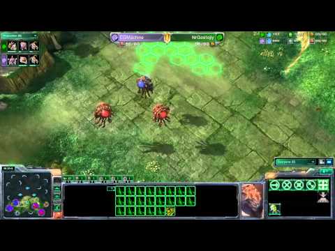 CSN SC2 - EGMachine vs NrGostojiy - Map 1 - Rundown #2 with Rance and Gwin