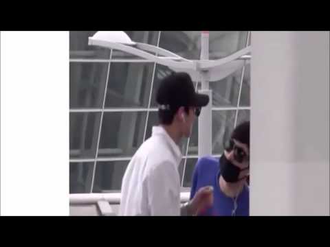 EXO　Fancam　150612 EXO at Incheon Airport to Taiwan