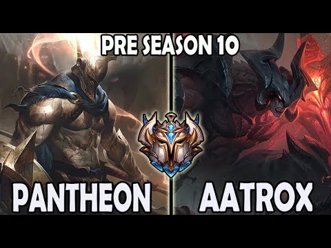 Pantheon vs Aatrox TOP [ SKT T1 Roach ] Lol Challenger Korea