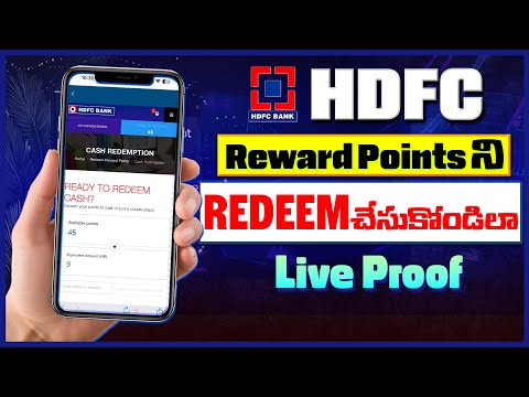 How To Redeem Hdfc Reward Points Telugu 2024 | Credit Card Fast Approval 2024 | Reward Points Redeem
