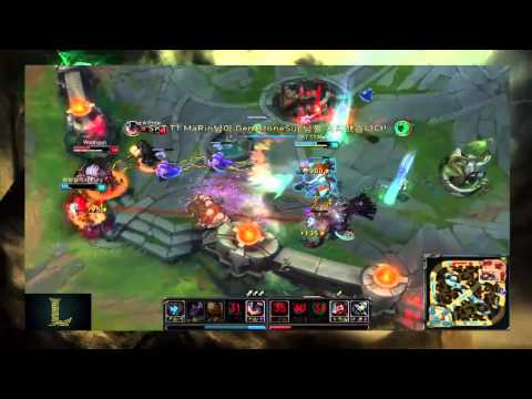 SKT T1 MaRin Rumble play(League of Legends)