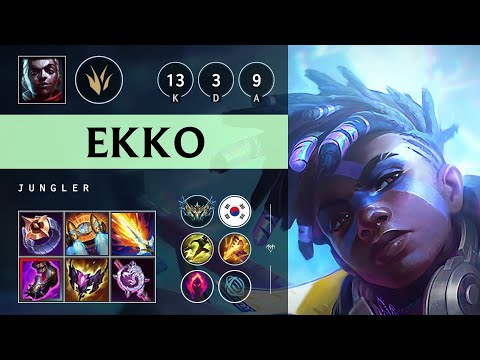 Ekko Jungle vs Viego - KR Challenger Patch 25.21
