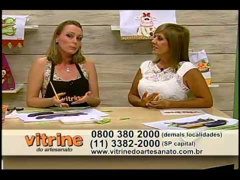 Patchaplique 3D com Priscila Muller - Vitrine do Artesanato na TV