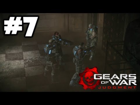 Gears of War: Judgment - Hardcore Walkthrough Part 7 - Chapter 1 ¦ Section 7: Archives