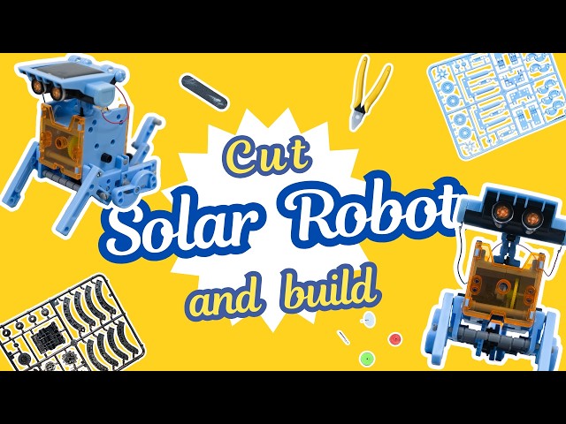 Vídeo relacionado con Sillbird Solar Robot Juguete, 15 en 1 Robot Solar, Juguete y Kit de Robótica para Niños 8 a 12 Años, Juegos Ciencia Experimentos Construcciones, Regalo Creativo para Niños 8 9 10 11 Años, 212 Piezas