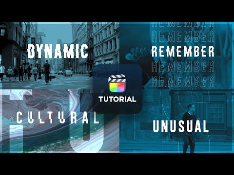 First Look at Flick Opener Templates for Final Cut Pro