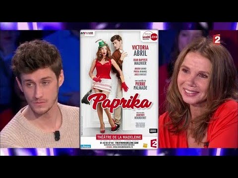 Victoria Abril & Jean-Baptiste Maunier - On n'est pas couché 13 janvier 2018 #ONPC