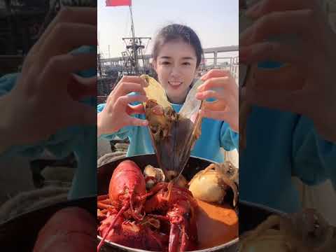 #Foodmyvillage #NisaLifestyle 🦐🦀🦑Cooking Shrimp Curry Spicy with Bell peppers for Food#280