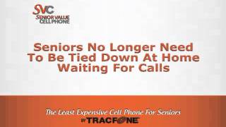 Tracfone Senior Value Cellphone