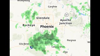 LIVE RADAR: Showers moving through the Valley, other parts of the state
