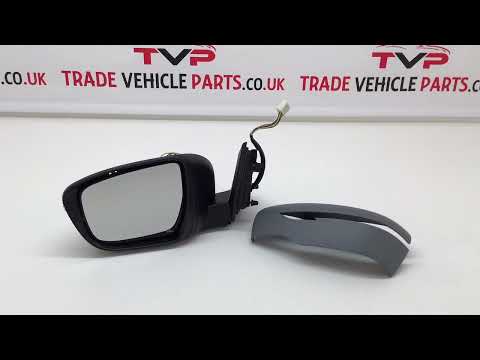 Fits Nissan Qashqai 2014- Door Wing Mirror Electric Heated With Indicator Primed Passenger Side video