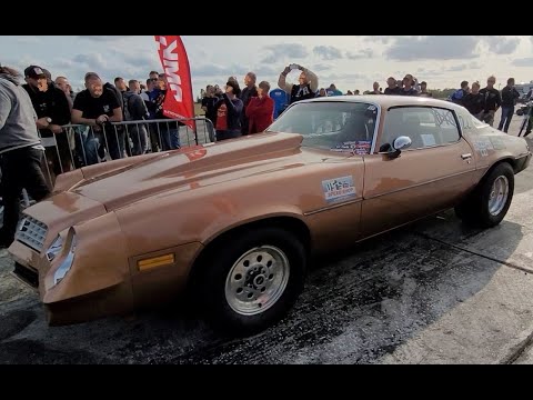 Dodge Challenger 1970 vs. Chevrolet Camaro 1979 | 1/4 Meile Zerbst 30.09.2023