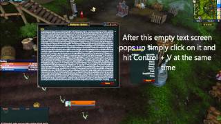 How to import a weak auras string