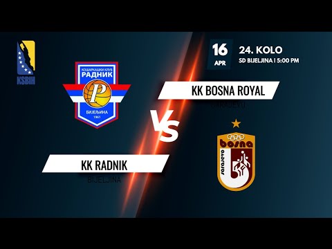 KK Radnik vs KK Bosna Royal - KSBIH - 2021/2022