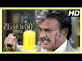 Kabali Tamil Movie Climax Scene Rajini Ends Winston Chao Kalaiyarasan Dhansika