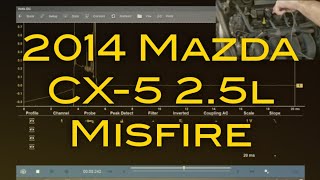 2014 Mazda CX-5 2.5l P0300 P0302 Misfire No Power