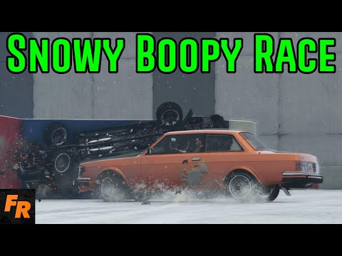 Boopy Gun Chaos In The Snow - Gta 5 Racing