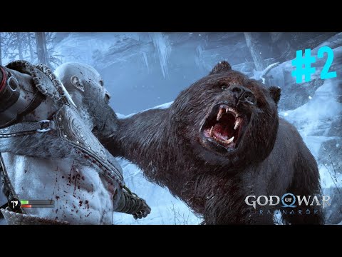 Epic Bear Boss fight Bjorn - God of War Ragnarok | Full Gameplay 4k