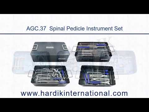 Spinal Pedicle Instrument Set