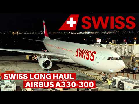 SWISS AIRBUS A330-300 (Economy) | Boston - Zurich | Flight Review