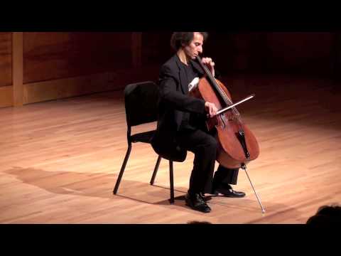 JS Bach- Cello Suite No. 2, V. Menuets,  Colin Carr