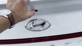 How to open the trunk on a 2021 Hyundai Sonata