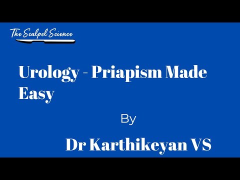 Priapism - Made Easy - Urology by Dr. Karthikeyan VS | NEET SS MCh 2021 | THE SCALPEL SCIENCE