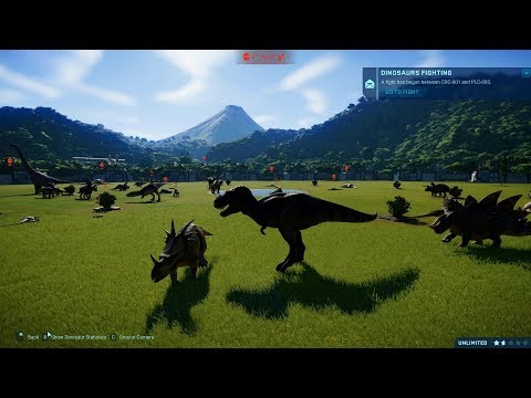 Silvester Battle Royale All 56 Dinosaurs! Jurassic World Evolution (1080p 60FPS)