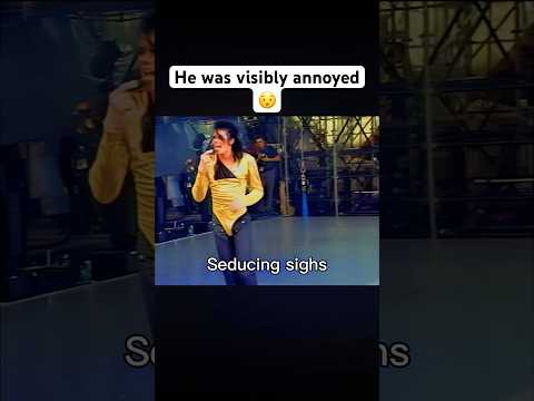 MICHAEL JACKSON DANGEROUS TOUR HUMAN NATURE | YOUVE DONE SOMETHING WRONG WHEN MJ GETS MAD 😯