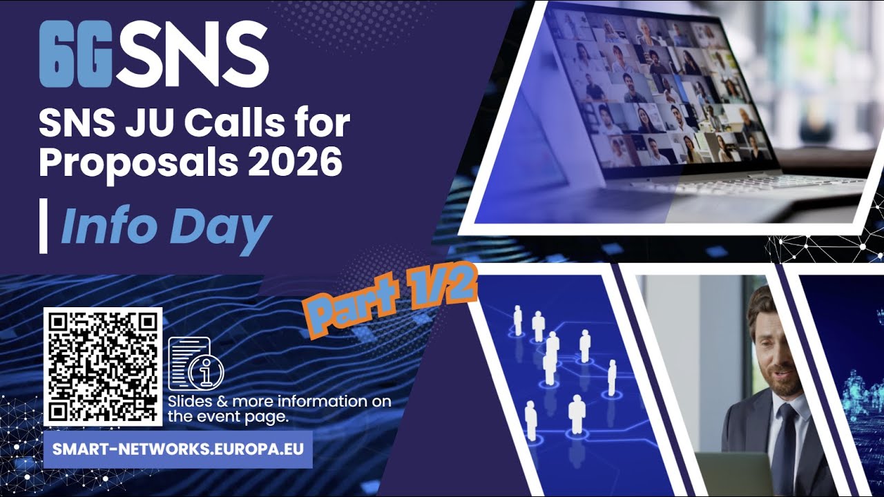 SNS JU Calls for Proposals 2026 – Info Day (Part 1)
