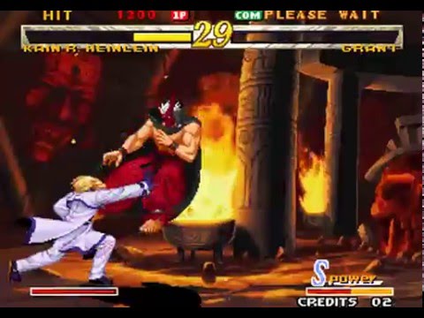 Garou: Mark of the Wolves - Kain R. Heinlein Playthrough (2016-04-05)