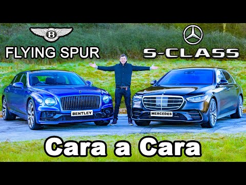 Mercedes Clase S vs Bentley Flying Spur ¡reseña, 0-100 km/h, 1/4 de milla y prueba de frenado!