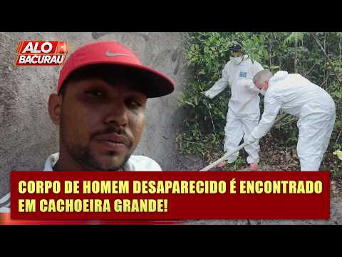 CORPO DO VULGO GALO CEGO FOI ENCONTRADO ENTERRADO EM COVA RAZA NA VILA TONHÃO EM CACHOEIRA GRANDE