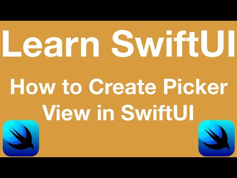 How to create Picker View in SwiftUI | What is Picker View in SwiftUI | Use of Picker View