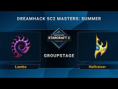 SC2 - Lambo vs. Hellraiser - DreamHack SC2 Masters Summer - Group D - EU