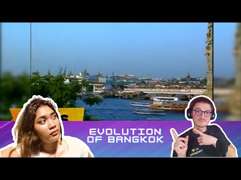 Farang (German) react to Evolution of Bangkok (Thailand) 1920 - 2020 in English with my Girlfriend