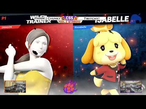 Clemson Smash Series 38 - WQ - PHNM | Chunky (Sora, Wii Fit Trainer) vs. Twitchy! (Isabelle) - SSBU
