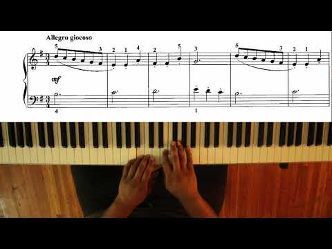 ABRSM 2023-24 Grade 1 Piano Exam A8 - M.Helyer - Haymaking (The Greenwood Tree)
