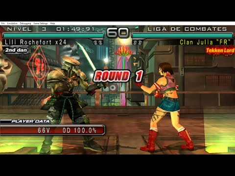38_3 D Yoshimitsu vs Julia - TEKKEN DARK RESURRECTION
