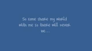 JoJo - Never Say Goodbye ( with lyrics )