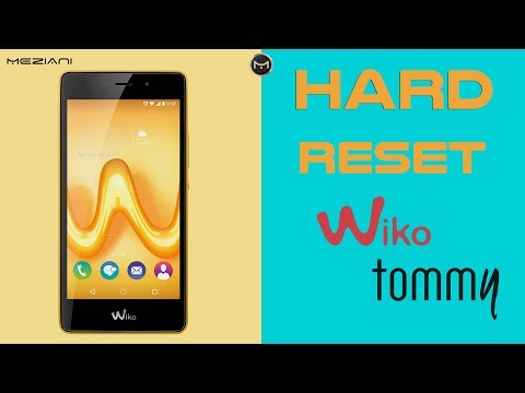 Hard Reset Wiko Tommy Bypass Screen Lock