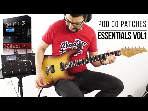 Line6 POD GO Patches | Essentials vol1 | Playthrough