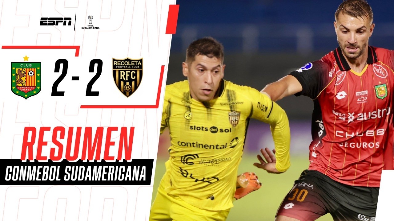 PARTIDAZO Y EMPATE ENTRE CUENCA Y RECOLETA QUE FESTEJA SAN LORENZO | Cuenca 2-2 Recoleta | RESUMEN