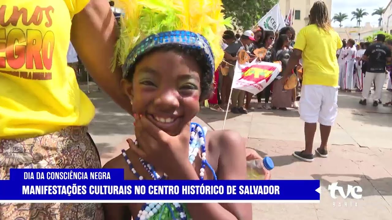 MANIFESTAÇÕES CULTURAIS NA ESTÁTUA DE ZUMBI DOS PALMARES | TVE NOTÍCIA 20/11/2024