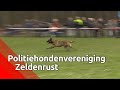 Verslaggever Hannelore zal haar bezoek aan de politiehondenvereniging niet gauw vergeten.
