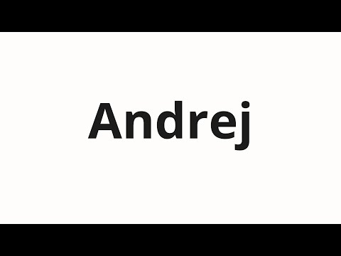 How to pronounce Andrej | Андрей (Andrey in Russian)