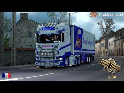 ETS2 1.34 I My Trucking Diary - Episode #95 I Limoges to Clermont-Ferrand I Promods 2.33